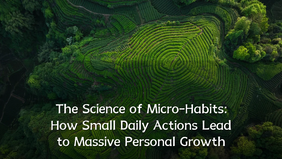 The Science of Micro-Habits: How Small Daily Actions Lead to Massive Personal Growth