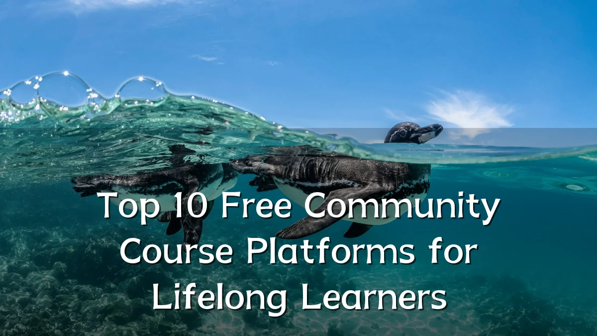 Top 10 Free Community Course Platforms for Lifelong Learners