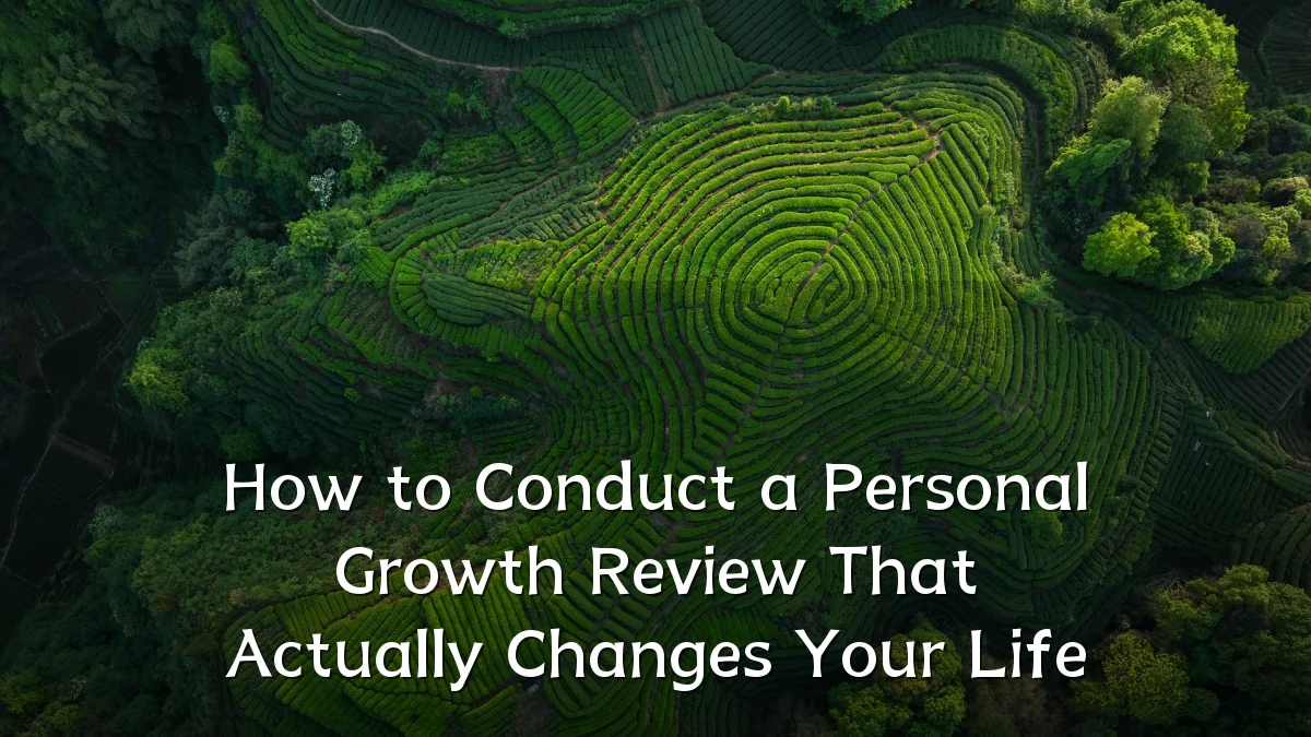 How to Conduct a Personal Growth Review That Actually Changes Your Life