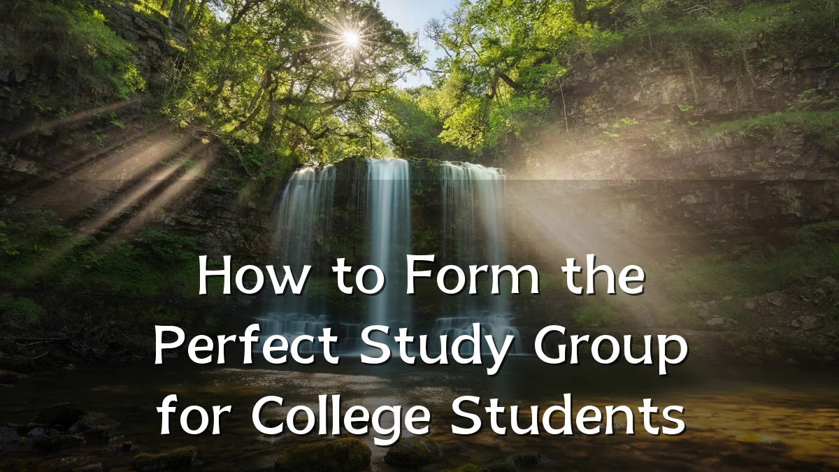 How to Form the Perfect Study Group for College Students