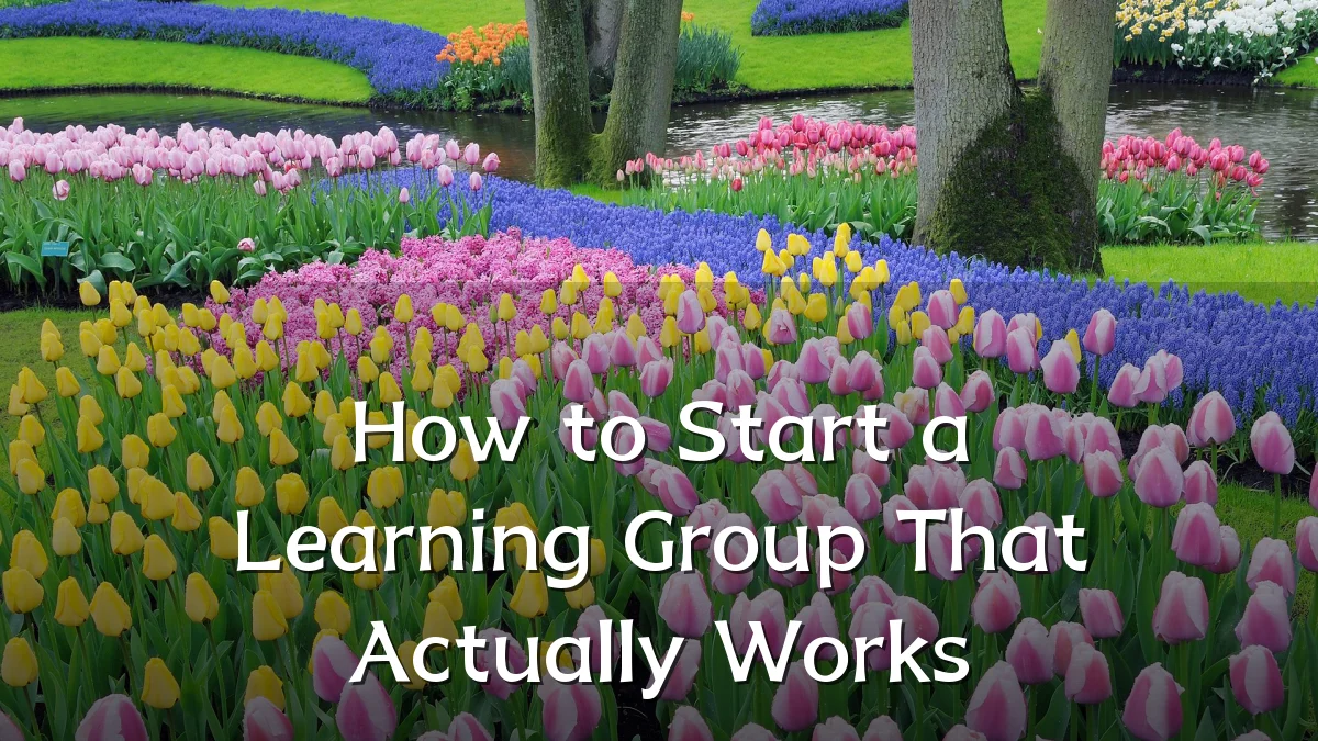 How to Start a Learning Group That Actually Works