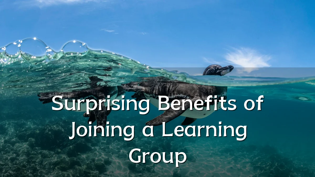 Surprising Benefits of Joining a Learning Group
